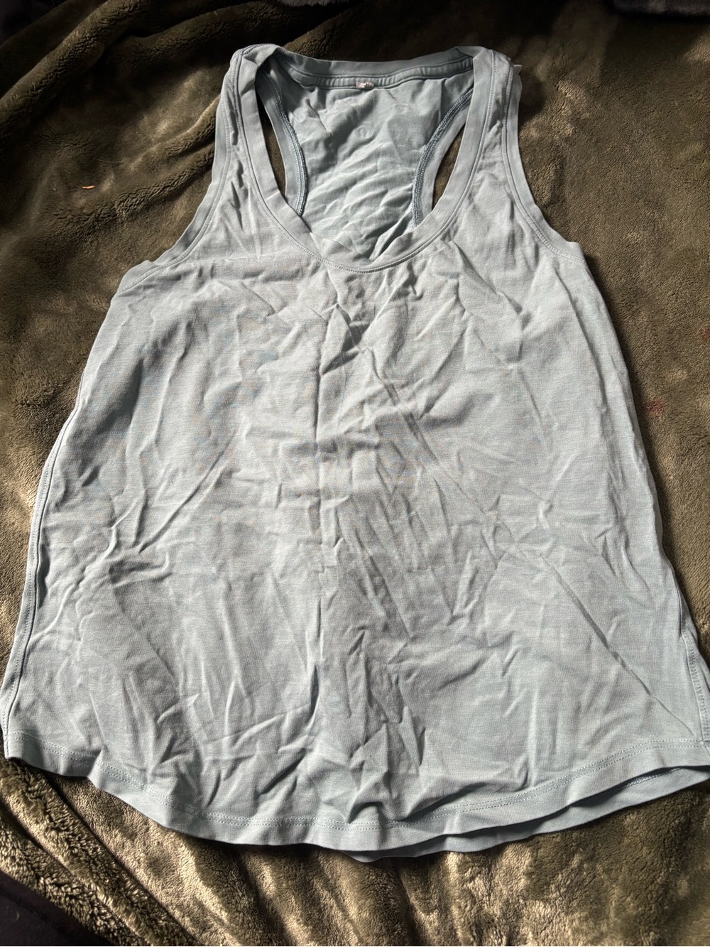 Light green lululemon Racerback Tank